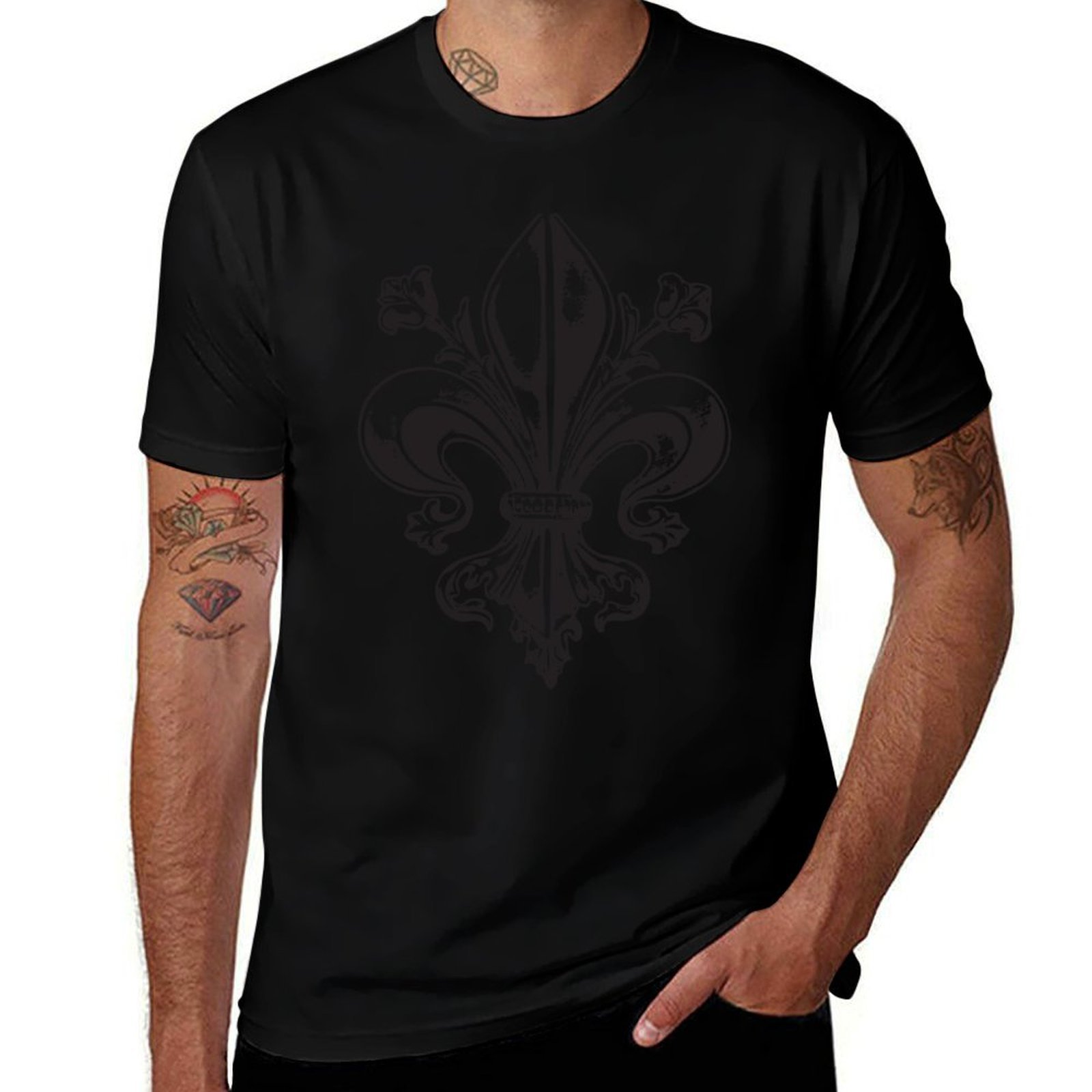 Printing Qc - Quebec Francia Fiore di Lilla Reale