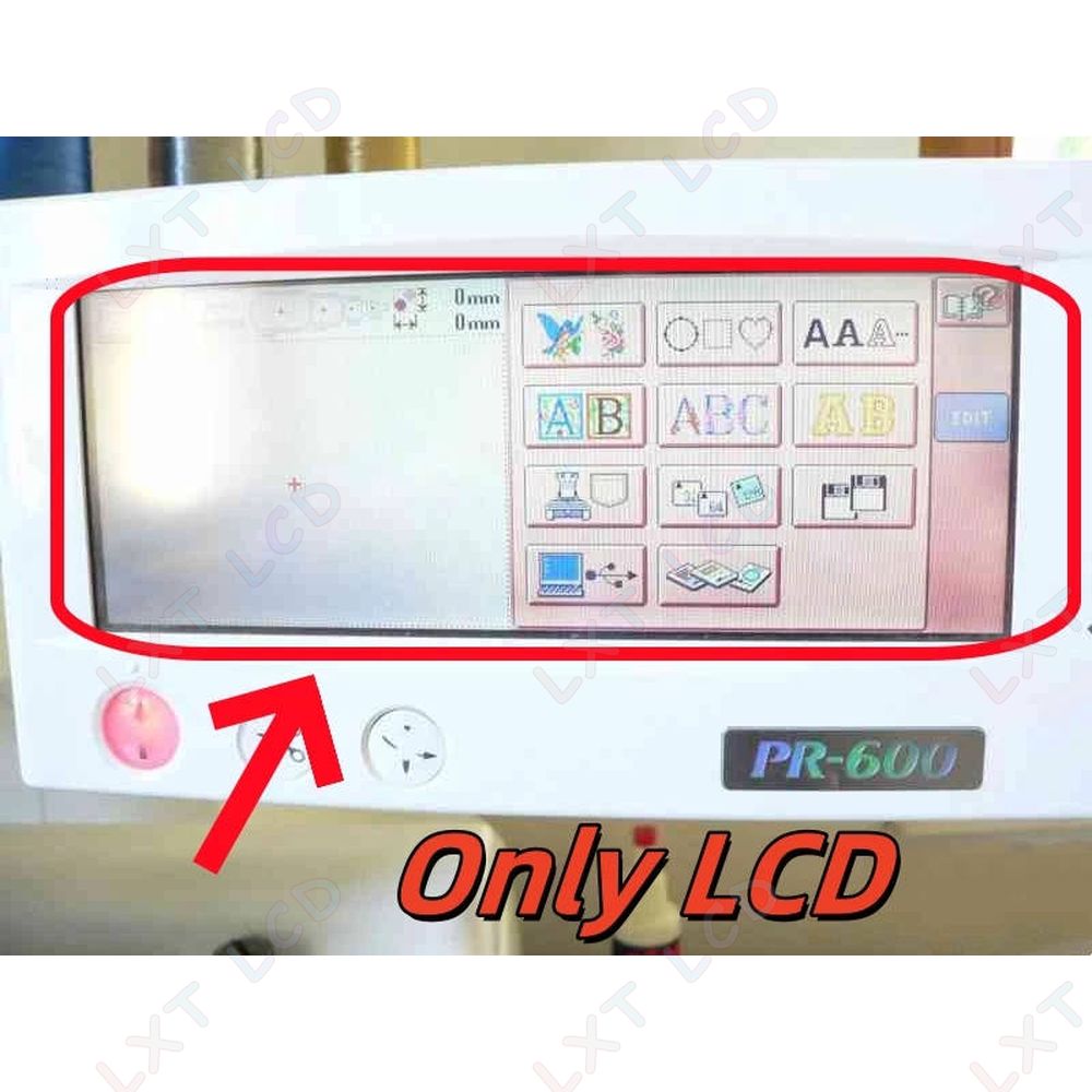 Embroidery Digitizing Software - Schermo LCD originale per macchina da