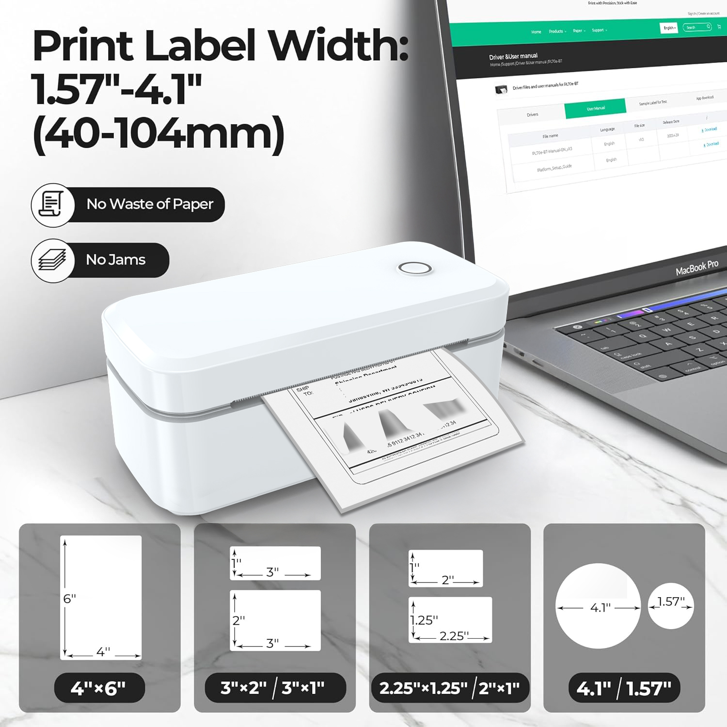 Stampante termica per etichett - Commercial Label Printing Machine recensione e prezzo