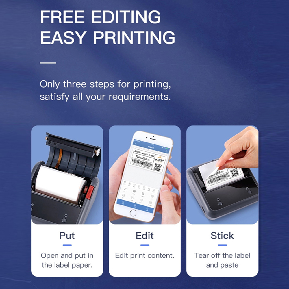 Stampante per etichette wirele - Commercial Label Printing Machine recensione e prezzo