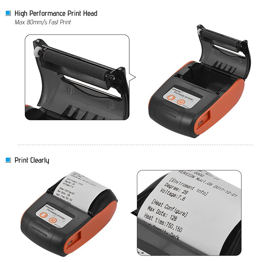 Mini stampante termica portati - Commercial Label Printing Machine recensione e prezzo